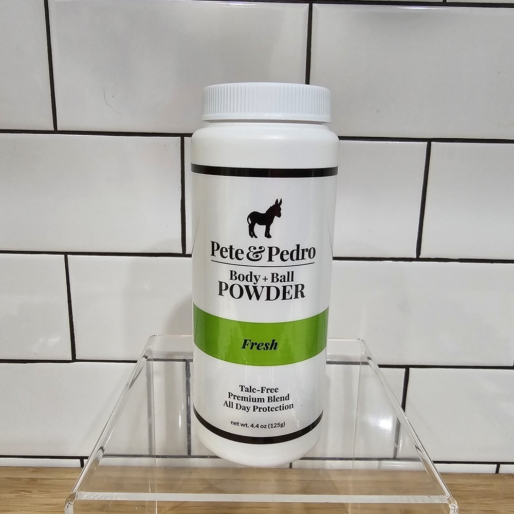 Pete & Pedro FRESH Body & Balls Powder 4.4 oz
